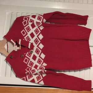 Cat & Jack Fair Isle Sweater, Size 8-10